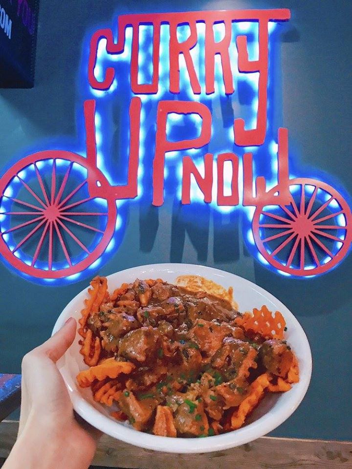 Indian food franchise, Curry Up Now logo