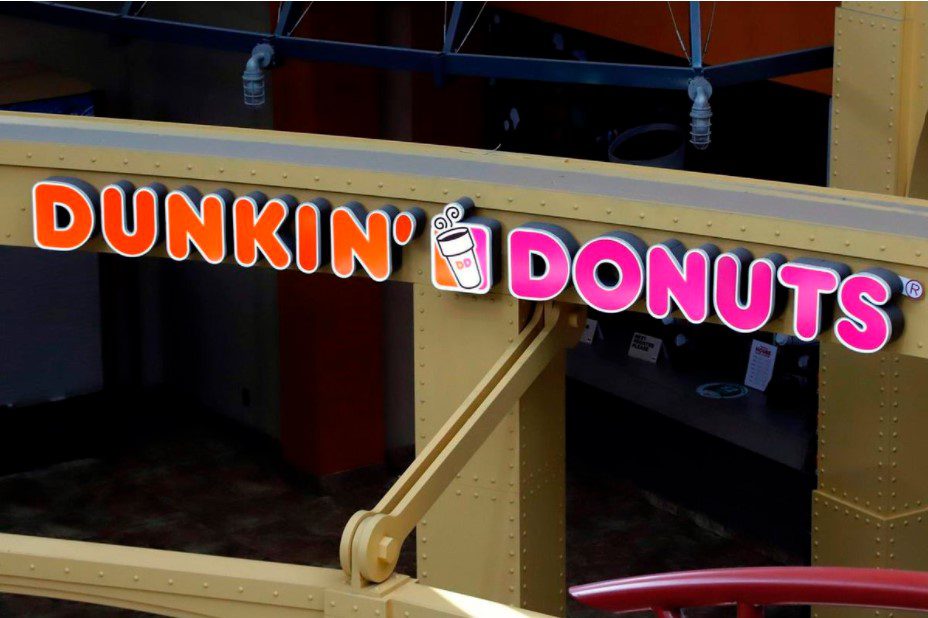 restaurant chain Dunkin Donuts logo