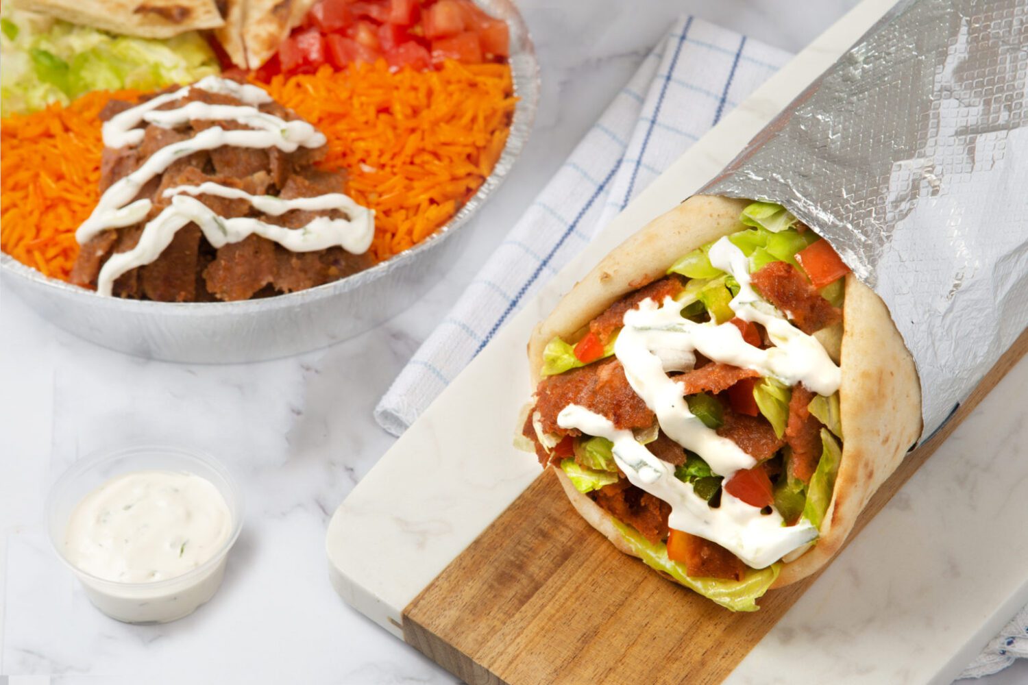 Introducing New Meatless Gyro for a Limited Time