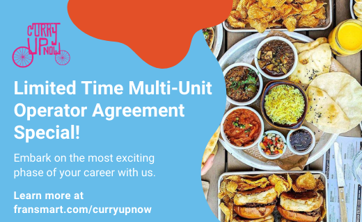 Curry Up Now Launches ‘Once-in-a-Lifetime’ Franchise Opportunity