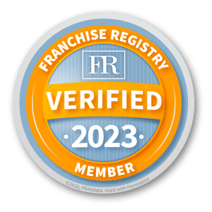 2023 Franchise Registry verified badge.