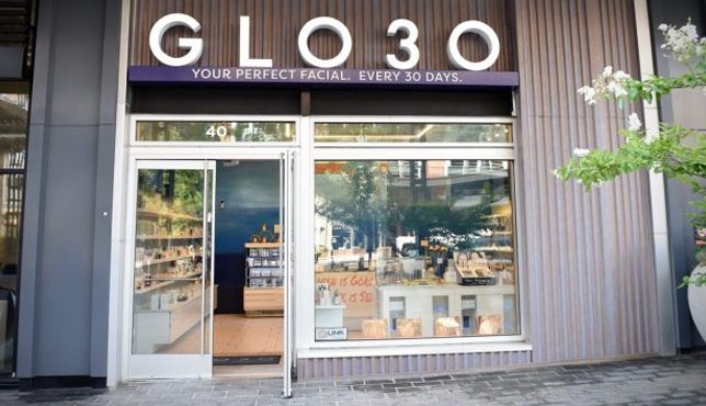 Glo30 storefront with door open
