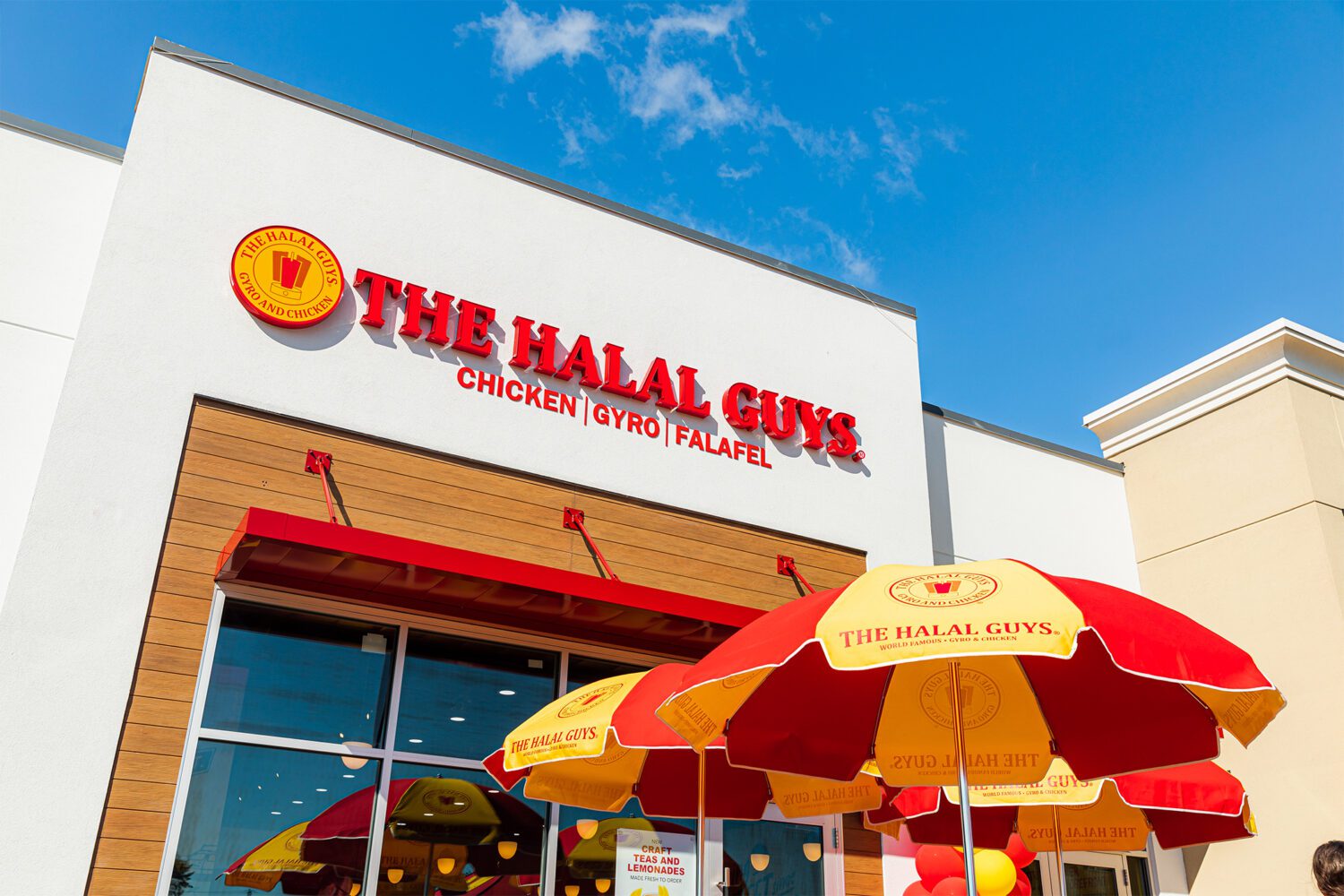 The Halal Guys store front